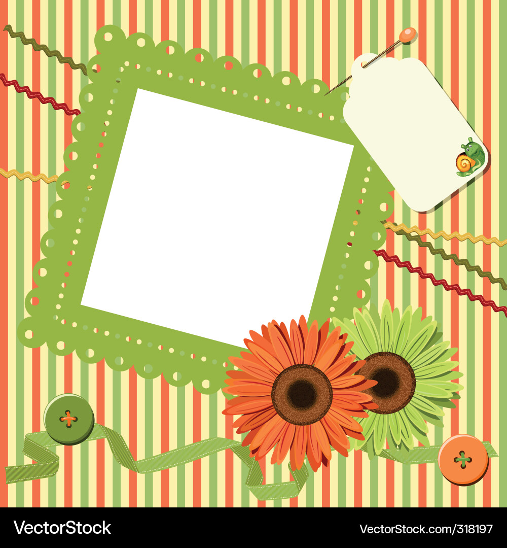 Spring Celebration Framework vector image