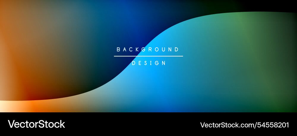 Gradient and shadow wave line geometric background Gradient and shadow wave line geometric background Vector Image