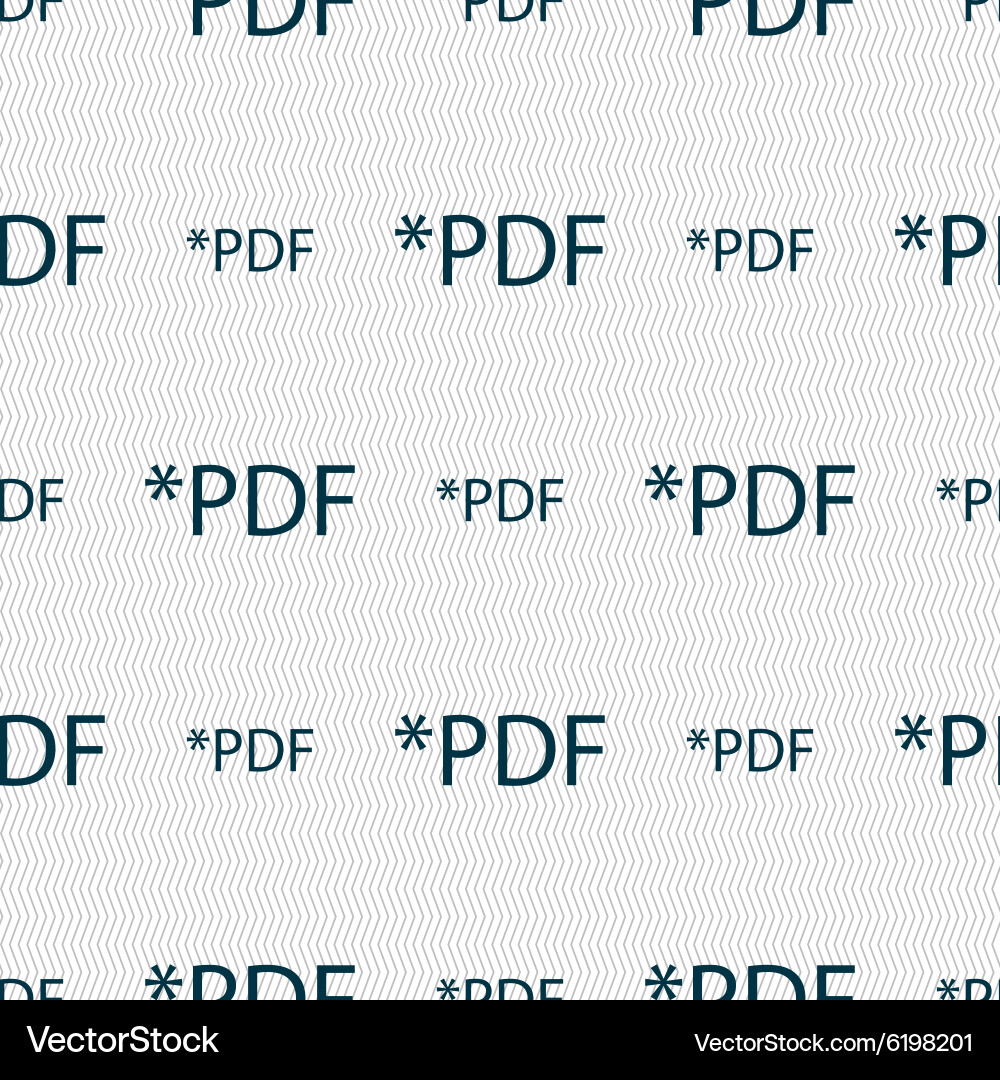 Pdf file document icon download button Royalty Free Vector