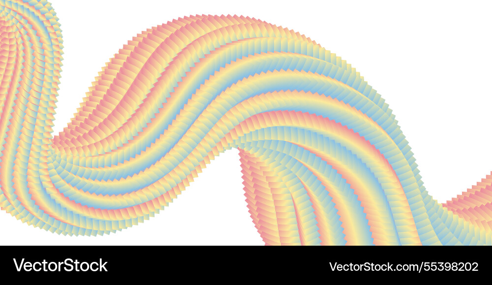 A dynamic form of color mixing the colorful A dynamic form of color mixing the colorful vector image