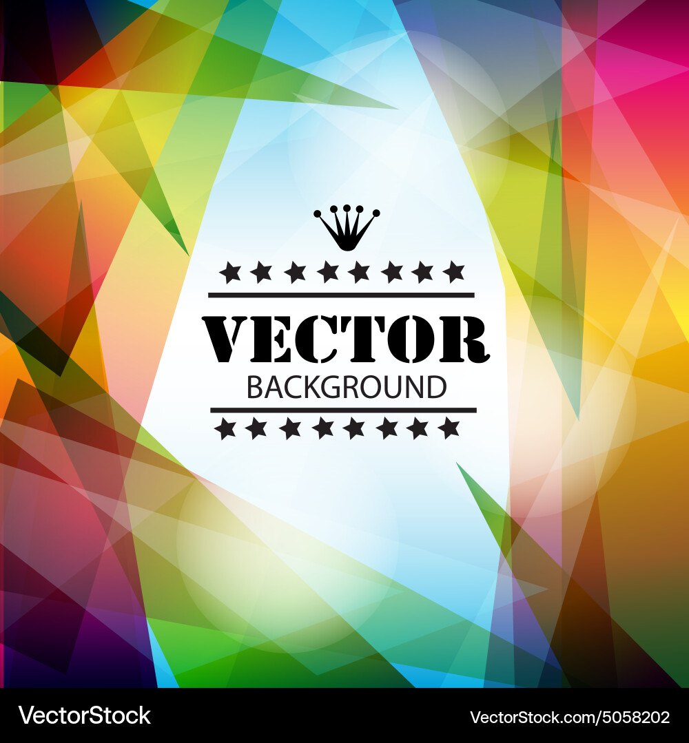 Dynamic Geometric Pattern Background vector image
