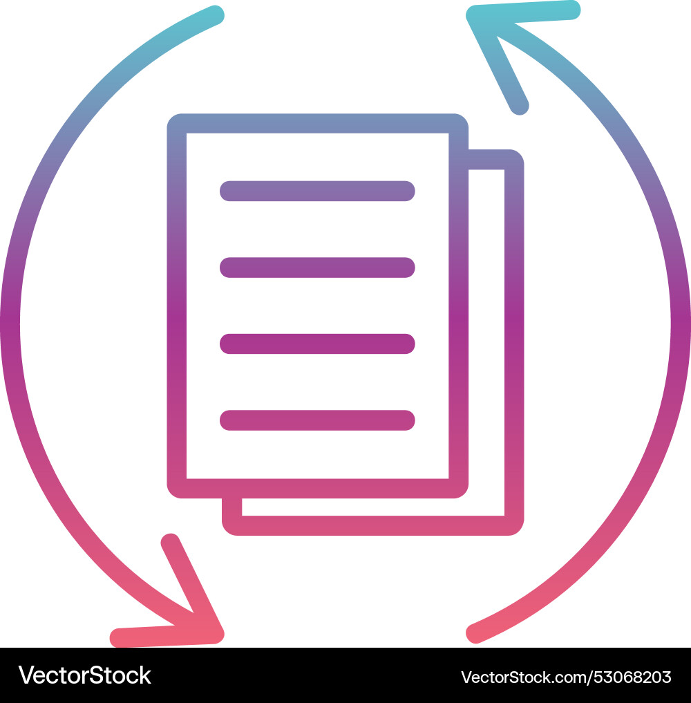 Report line gradient design Vector Image