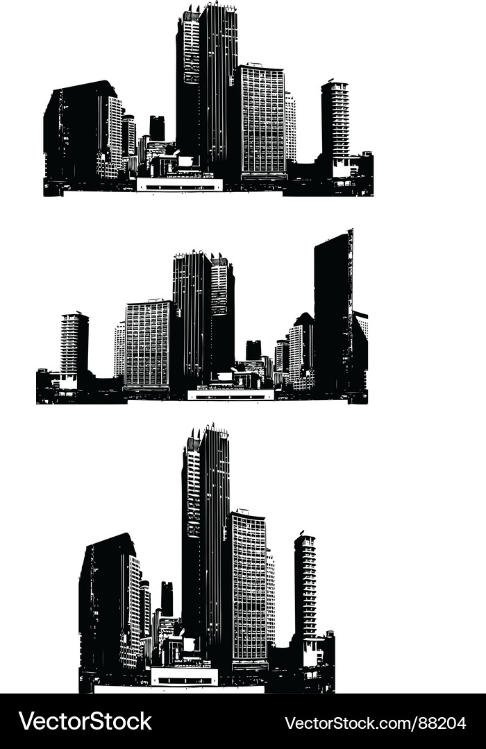 Modern Cityscape Vector Image