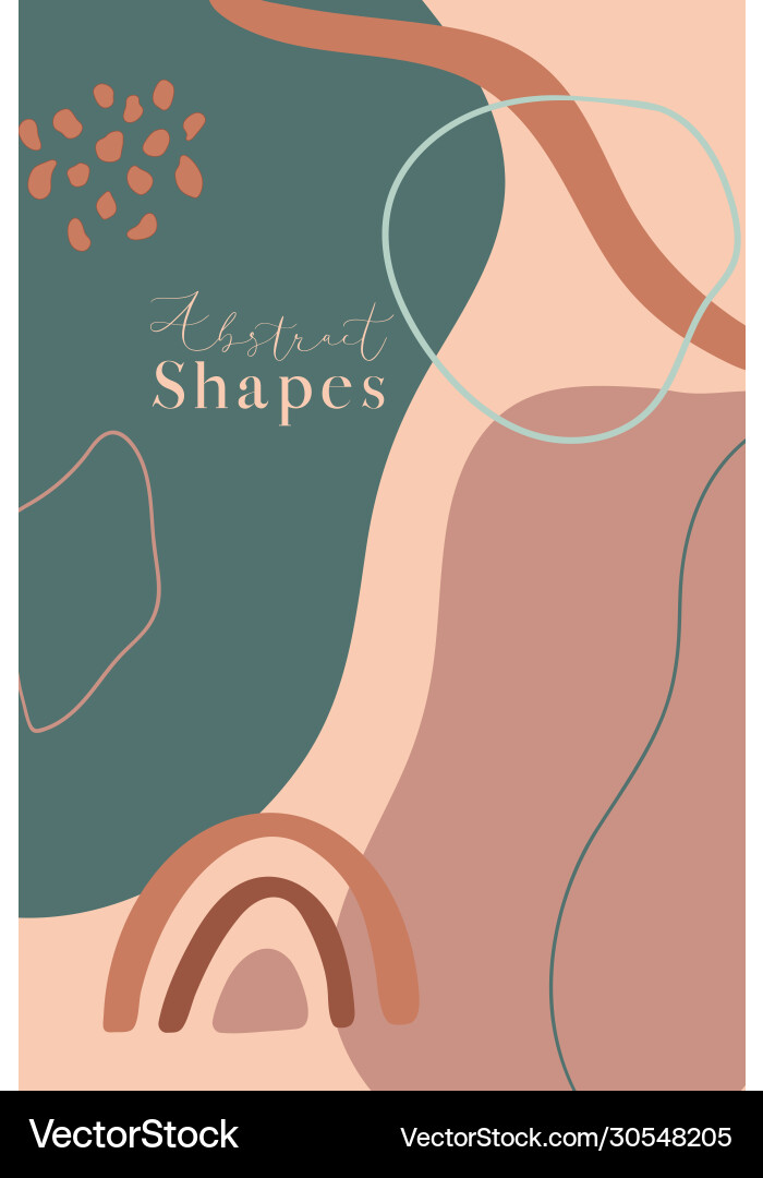 Modern abstract shapes and lines background Modern abstract shapes and lines background vector image