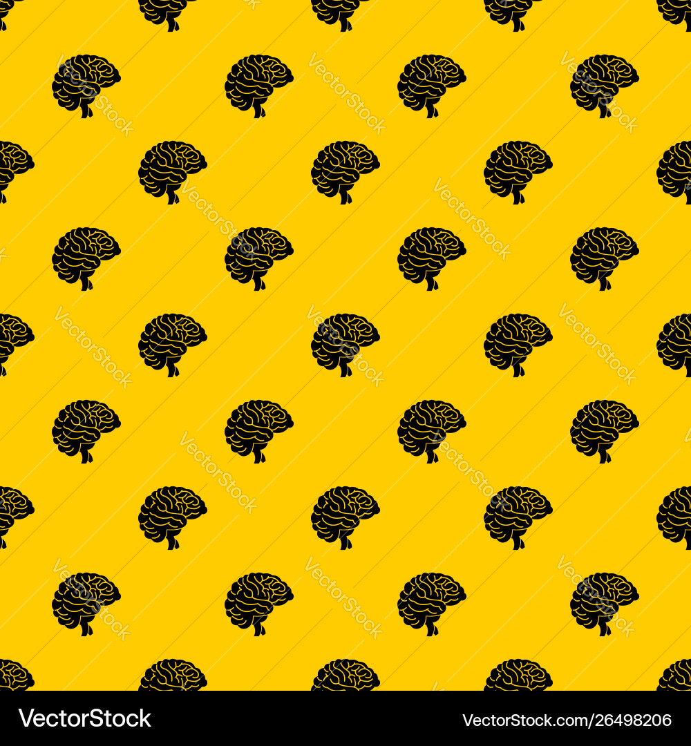 Brain pattern Brain pattern vector image