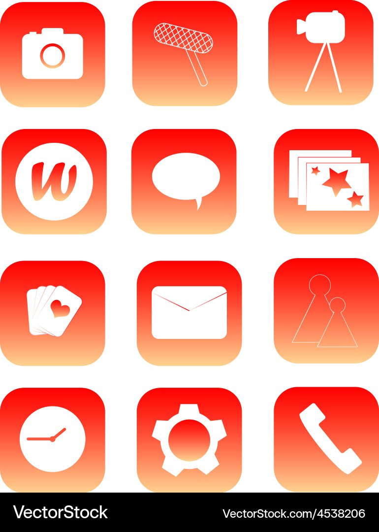 Red Android Apps Vector Images (over 330)