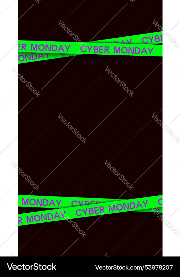 3d red ribbons for black friday sale on dark brick 3d red ribbons for black friday sale on dark brick vector image