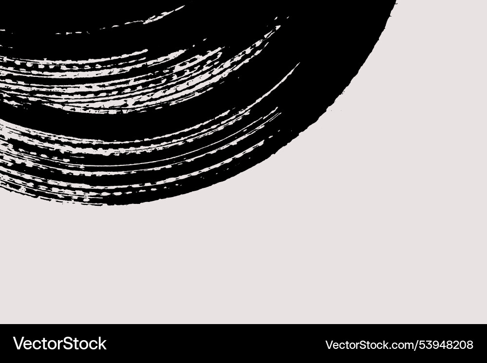 Abstract brush background copy space for text Vector Image