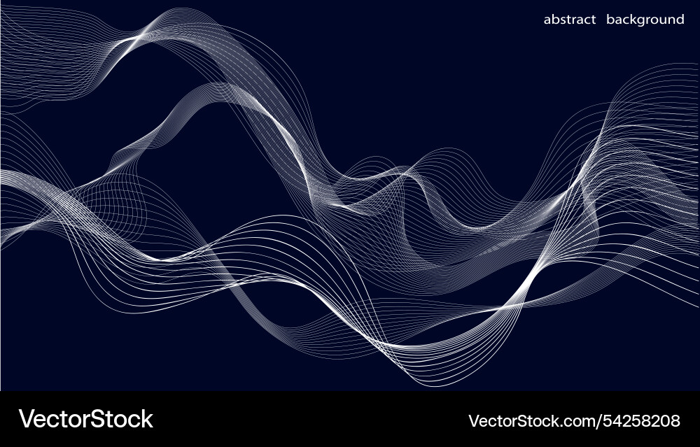 This image showcases flowing abstract lines This image showcases flowing abstract lines vector image