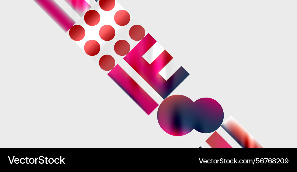 Abstract design features diagonal line circles Abstract design features diagonal line circles vector image