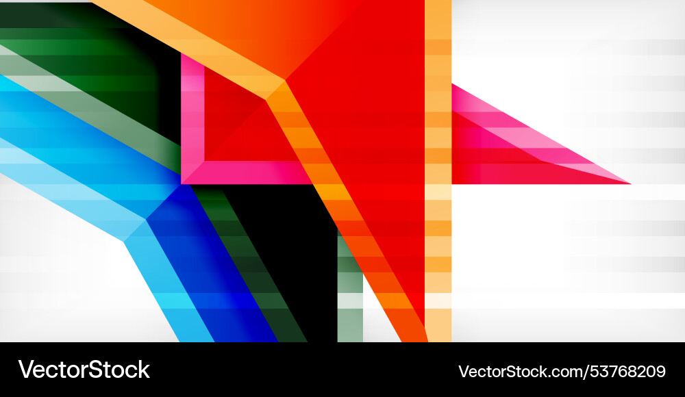 Arrows with 3d effect abstract background Arrows with 3d effect abstract background vector image