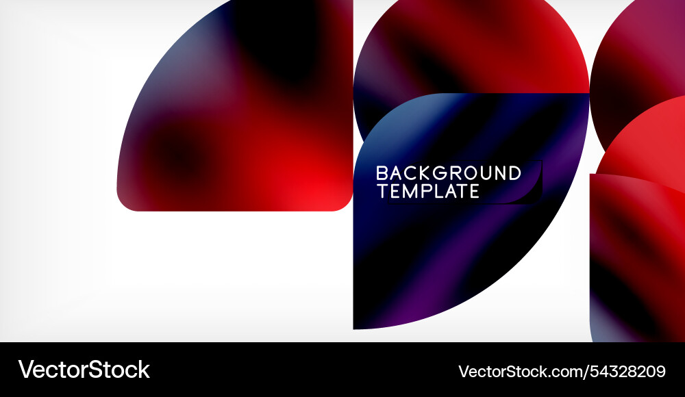 Bright circles with shadows abstract background Bright circles with shadows abstract background Vector Image