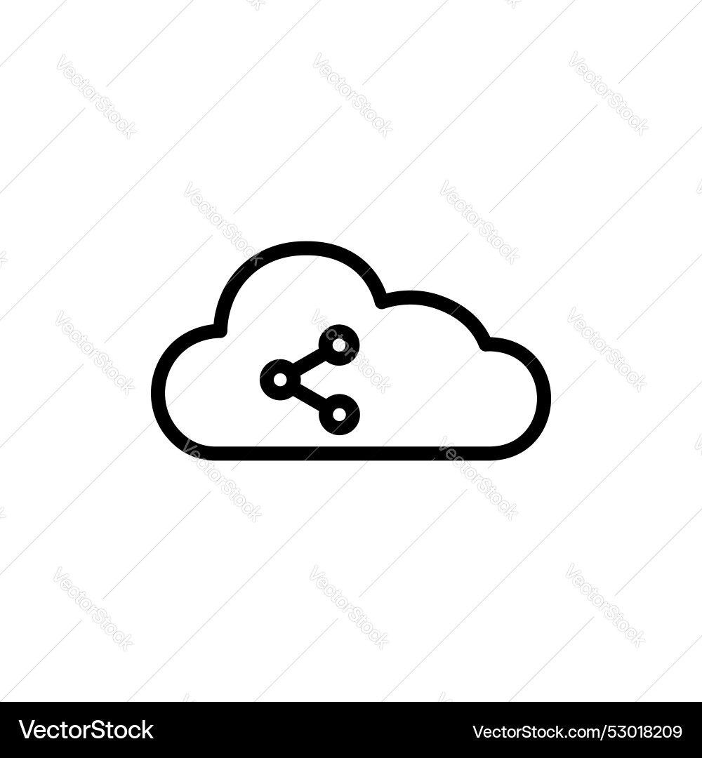 Cloud-Share-Symbol setzen Datensynchronisation zum Speichern Cloud-Share-Symbol setzen Datensynchronisation zum Speichern vektorbild
