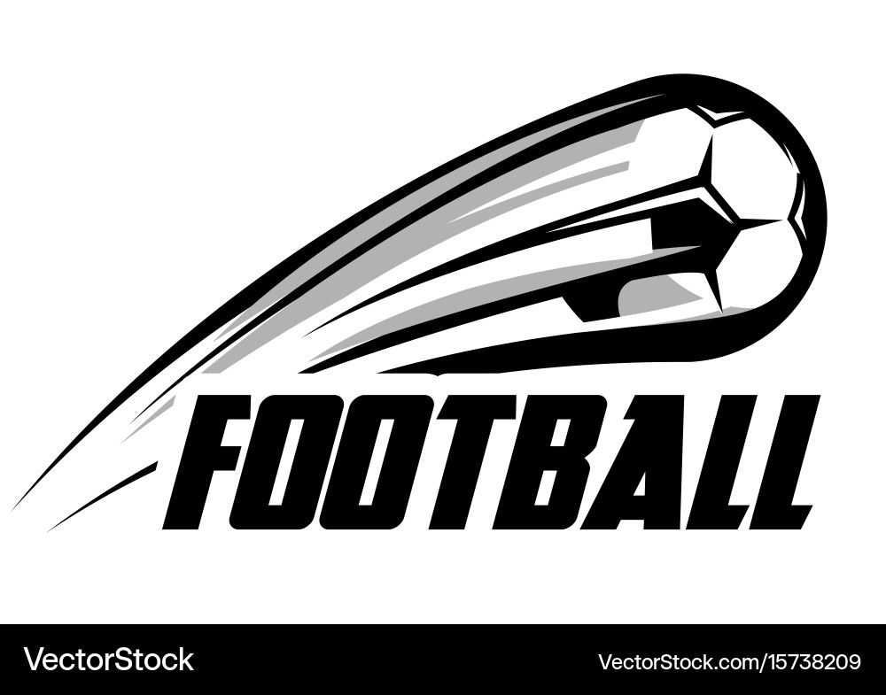 Soccer Ball Logo Template vector image