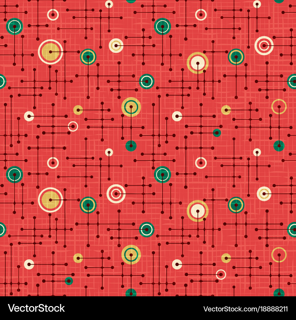 Retro Circuit Pattern vector image