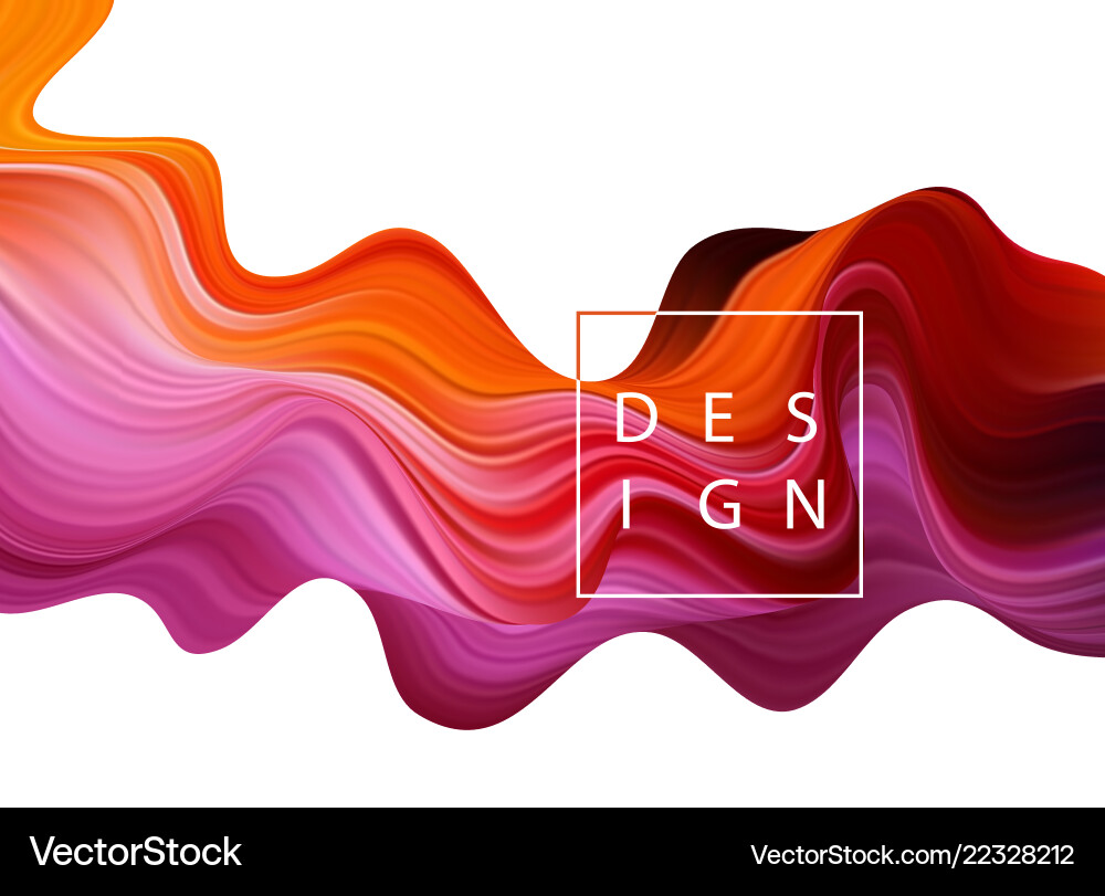 Abstract colorful background color flow Abstract colorful background color flow Vector Image