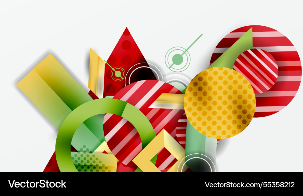 Abstract design with layered geometric shapes Abstract design with layered geometric shapes Vector Image