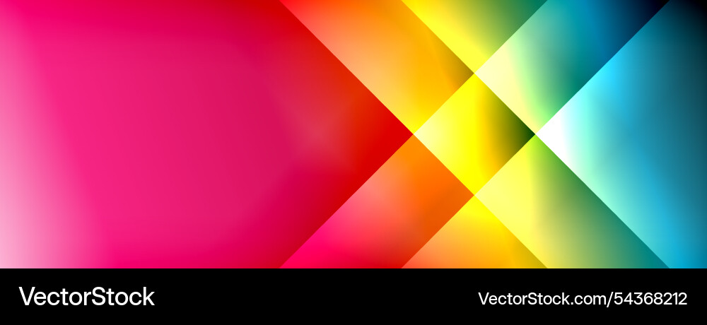 Colorful gradient with lines made of shadow Vector Image