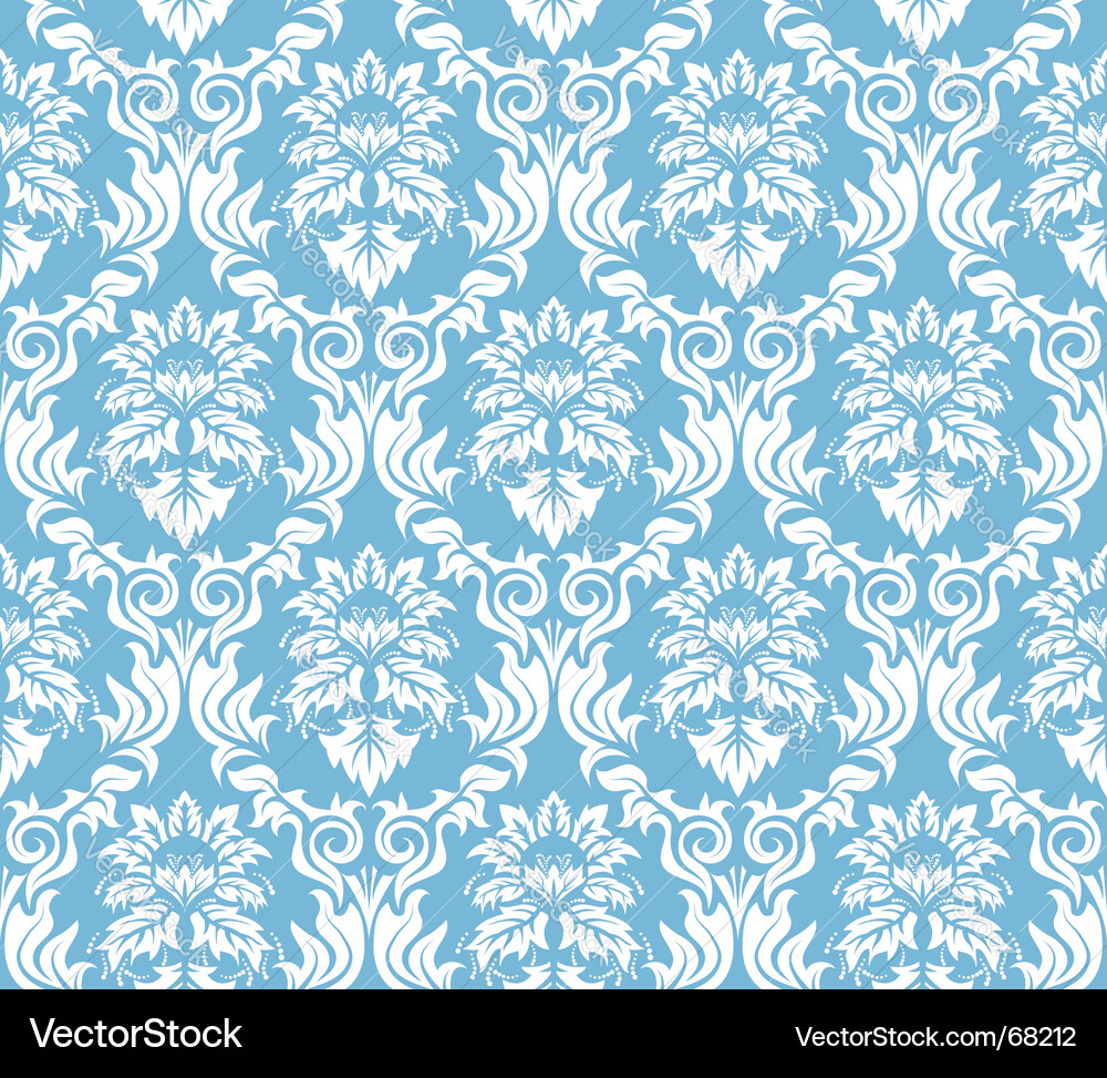 Elegant Damask Pattern vector image
