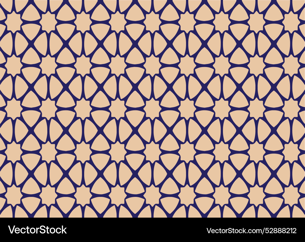 Seamless pattern with a geometric shape design Vector Image