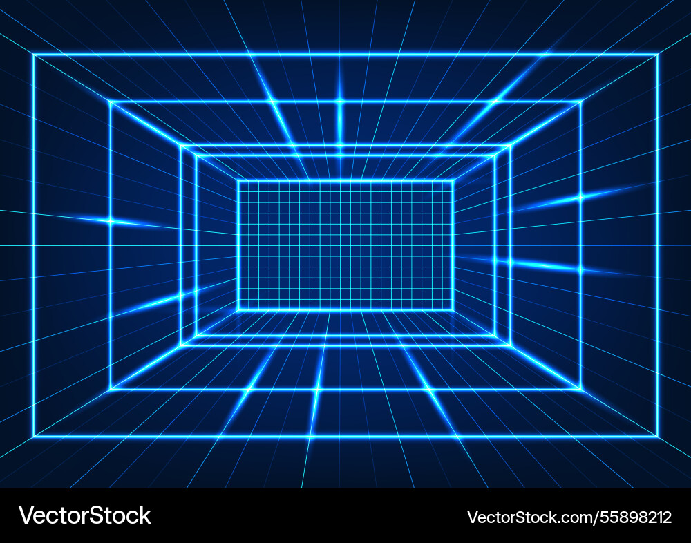Technology background square shape arranged Technology background square shape arranged vector image