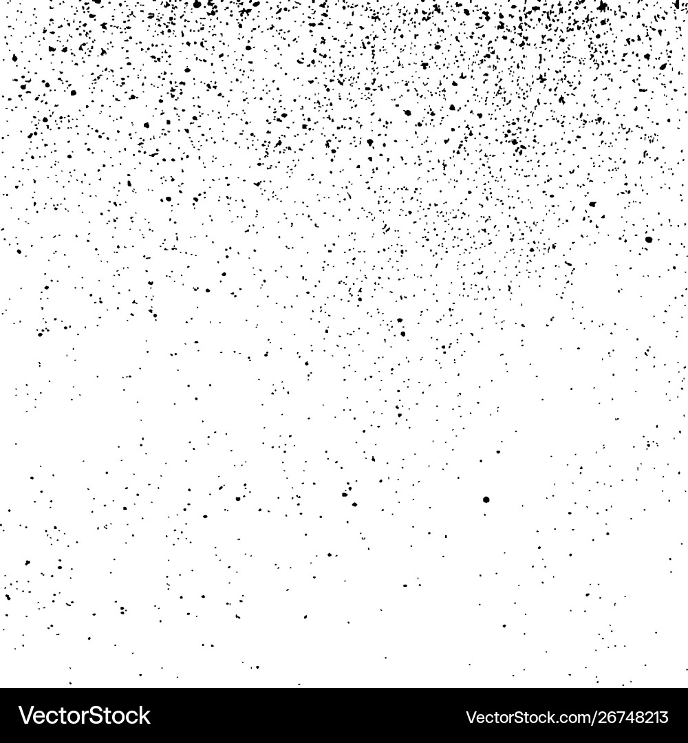 Black grainy texture isolated on white Black grainy texture isolated on white Vector Image