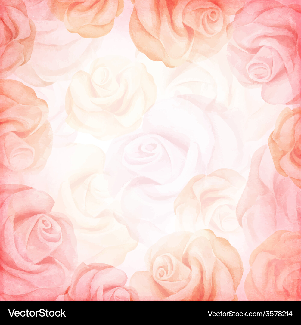 Abstrakter romantischer Hintergrund in rosa Farben Vektorbild