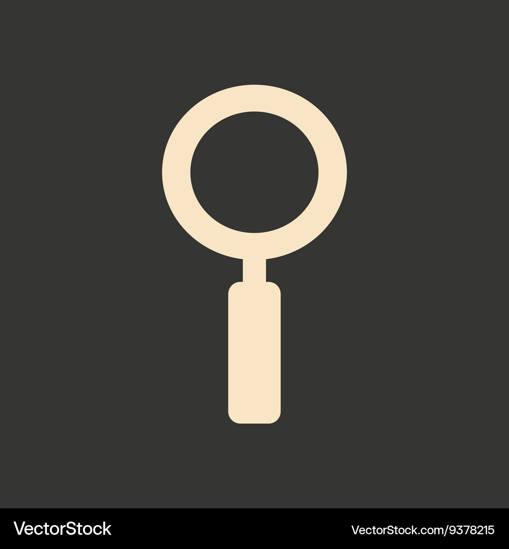 Flat with shadow icon and mobile application Vector Image