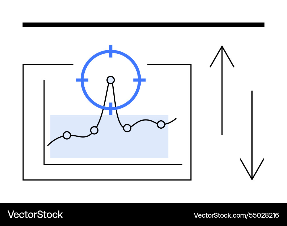 Data analysis with graphs and growth insights Data analysis with graphs and growth insights vector image
