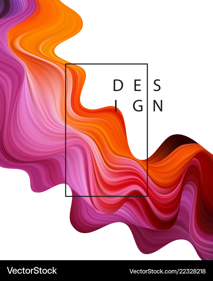 Abstract colorful background color flow Abstract colorful background color flow vector image