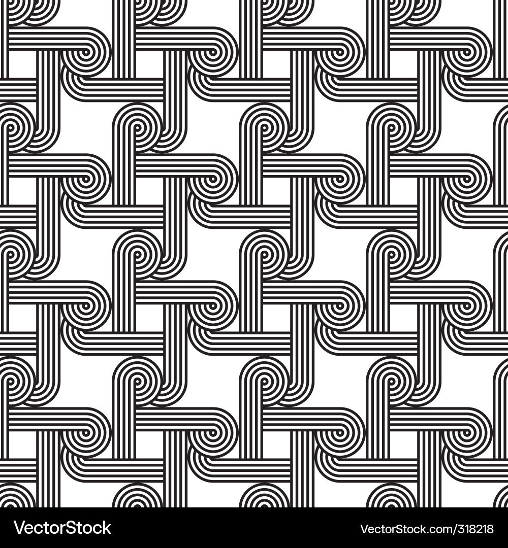 Linear Stripe Pattern vector image
