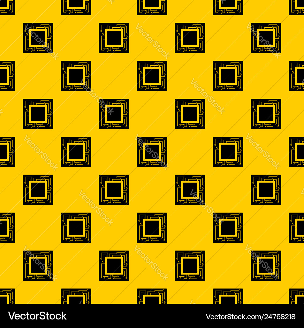 Microchip pattern Microchip pattern vector image