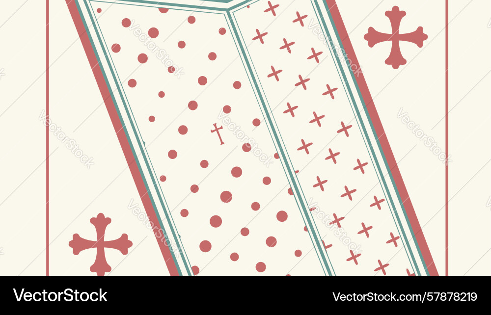 Textured diagonal stripes pattern with dots Vector Image