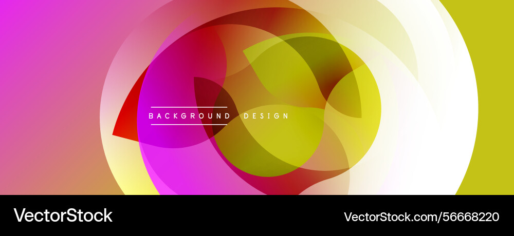 Abstract colorful layers create dynamic Abstract colorful layers create dynamic vector image