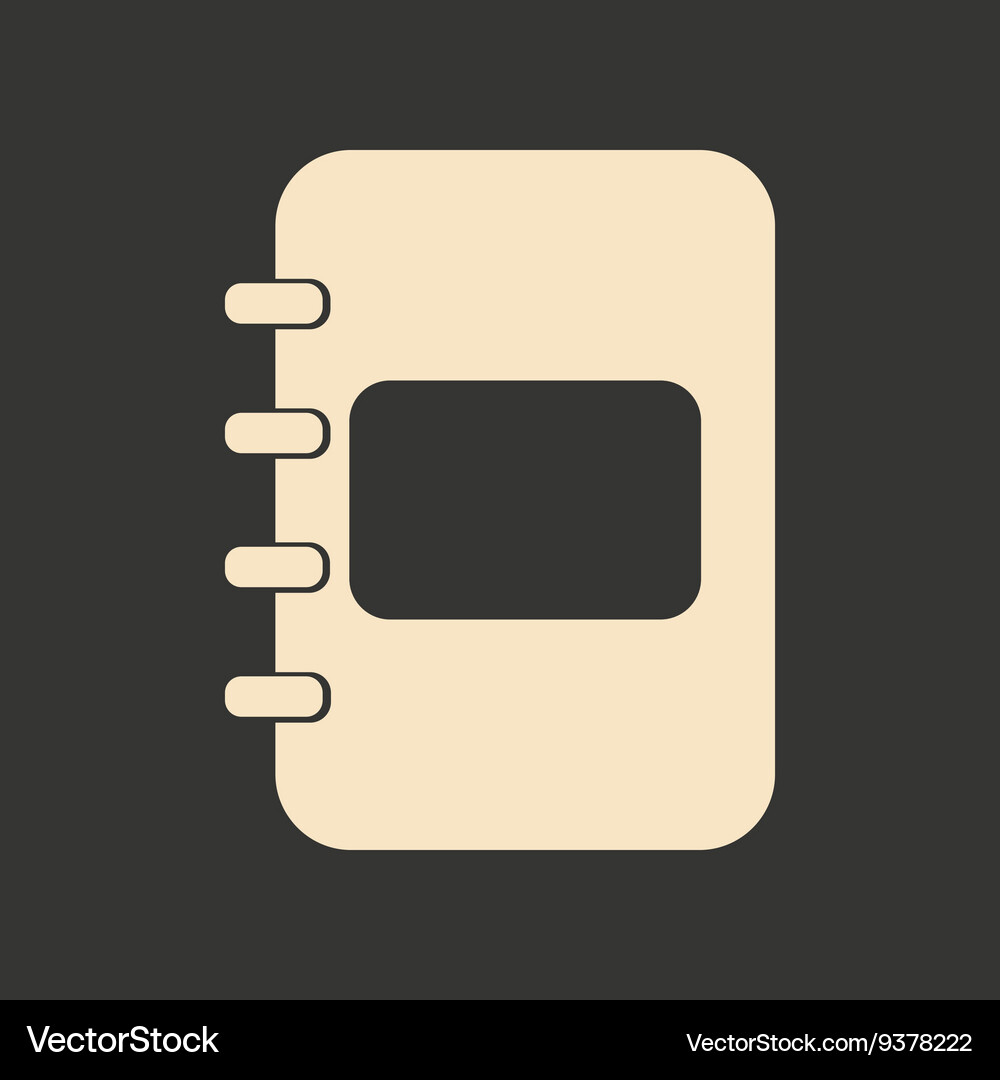 Flat with shadow icon and mobile application Vector Image