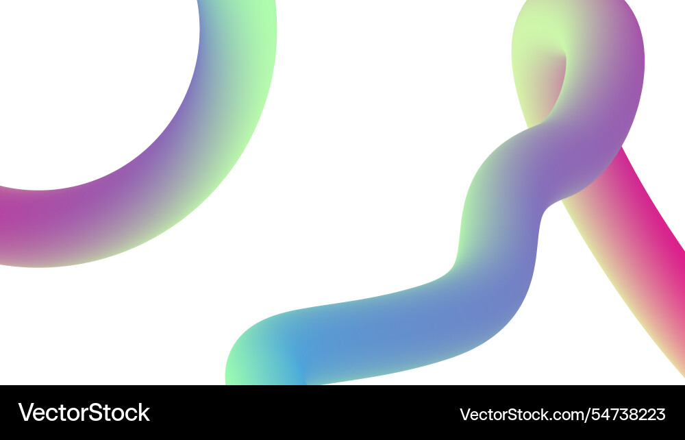 3d gradient flow background 3d gradient flow background Vector Image