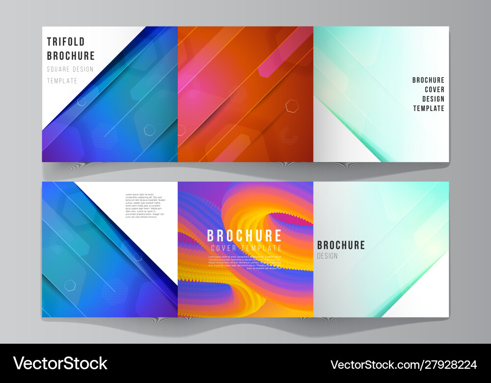 Minimal editable layout square format Minimal editable layout square format vector image