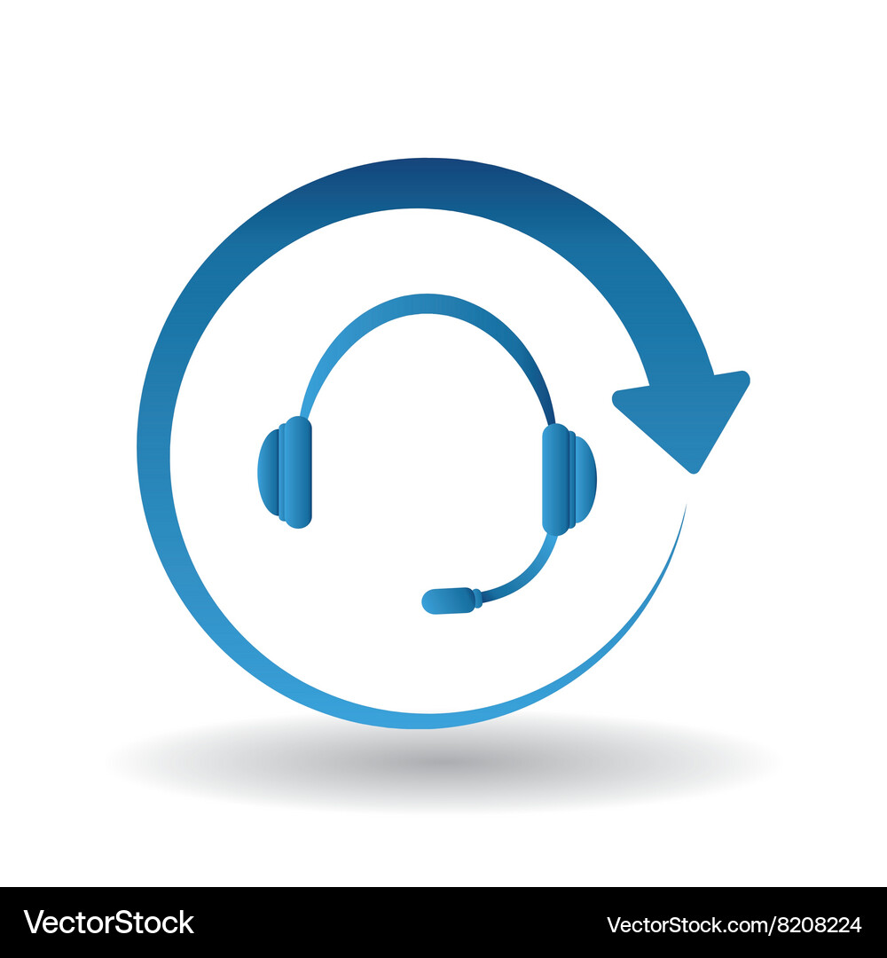 Technical service and call center icon design Vector Image