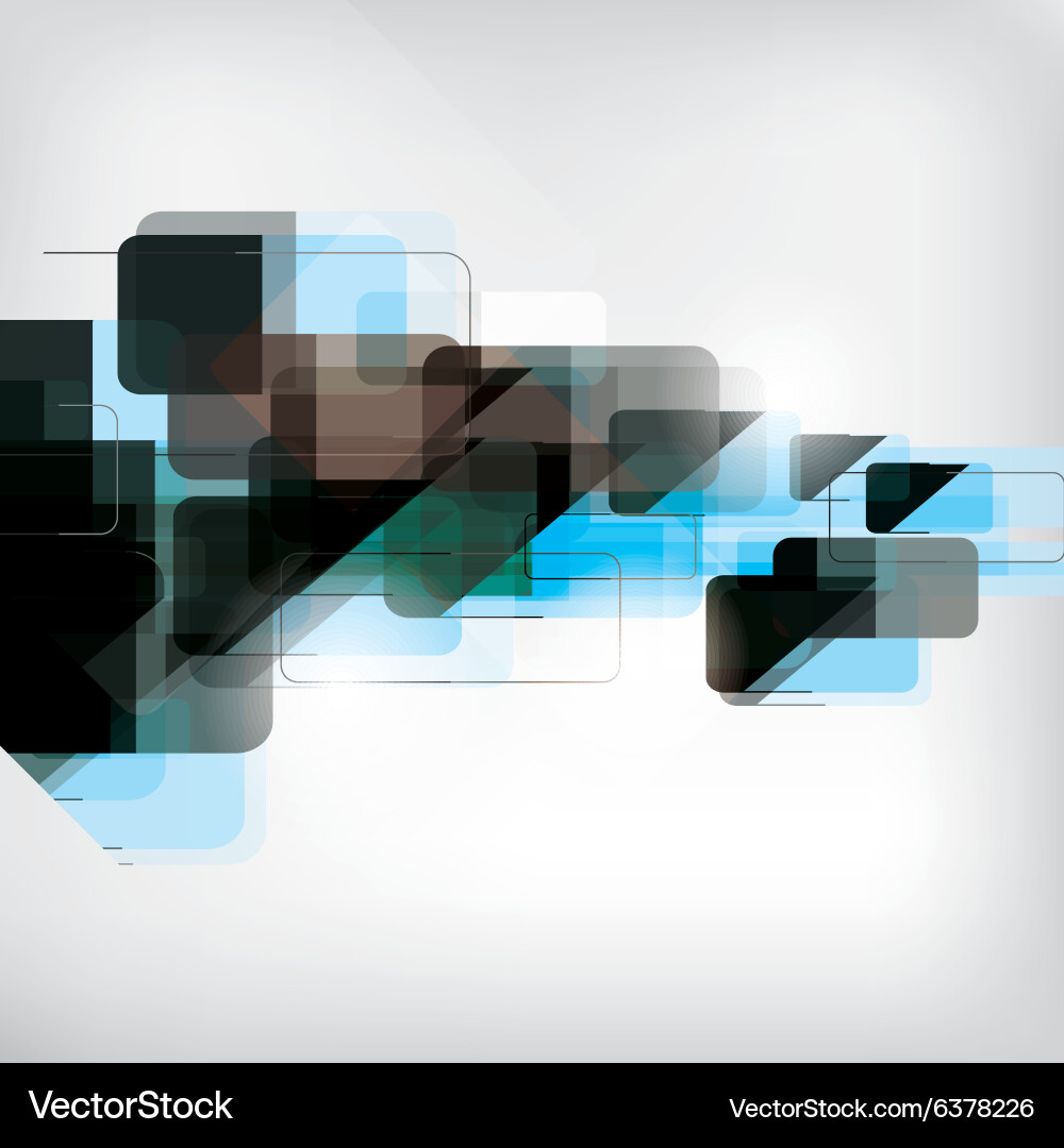 Abstract background with geometric elements Vector Image