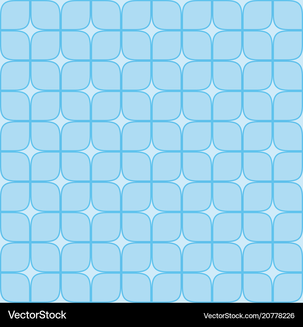 Blue Square Pattern Background vector image