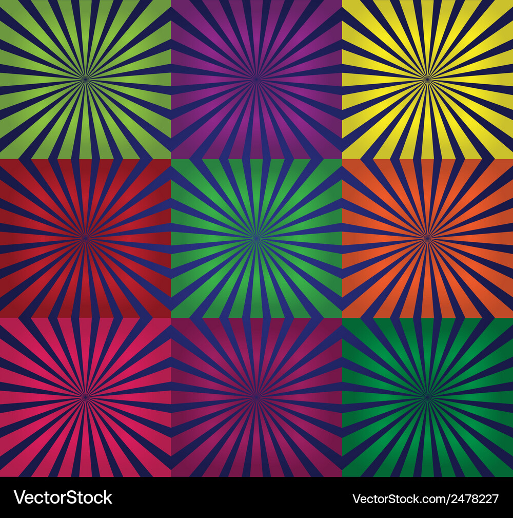 Abstract background with rays Vector Image