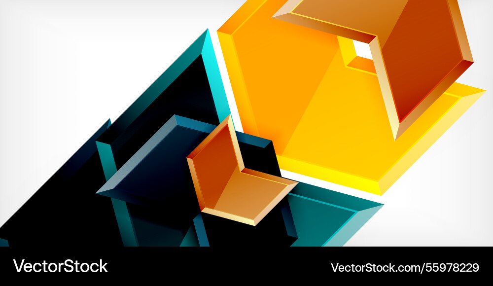 Technology dynamic arrow geometric background Technology dynamic arrow geometric background vector image