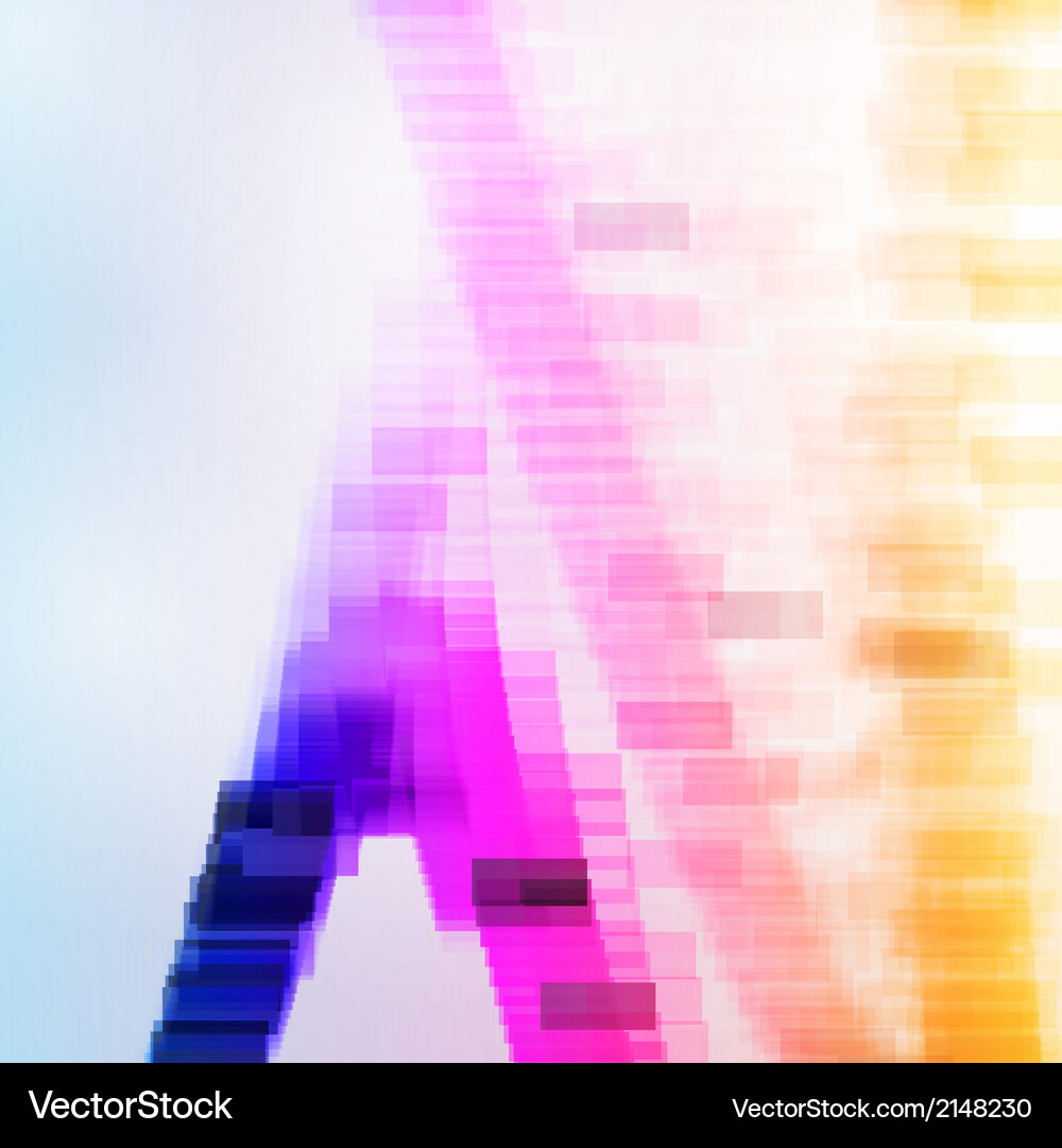 Abstract background colorful elements - editable Vector Image