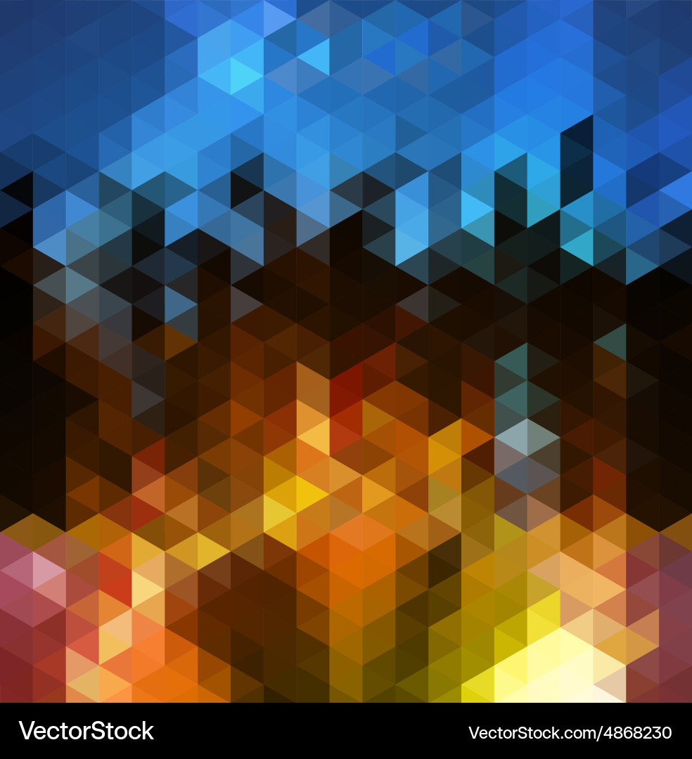 Abstract triangle background Vector Image