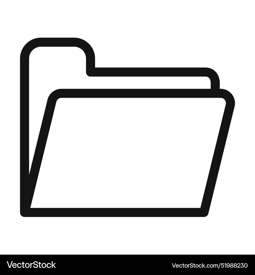 Archive folder icon ideal for document Vector Image
