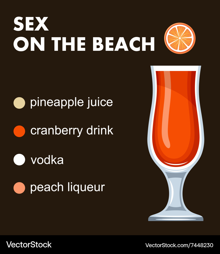 Cocktail Royalty Free Vector Image - VectorStock