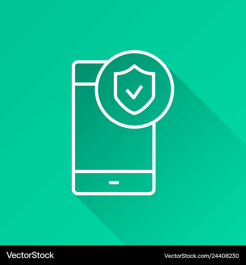 Data security - icon for graphic and web Vector Image