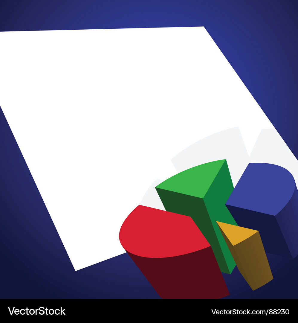 Graphs and charts Vector Image