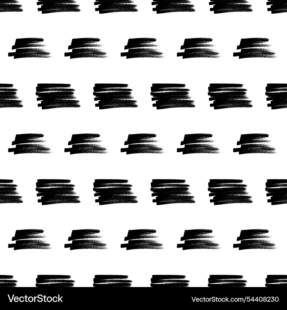 Seamless pattern with hand drawn scribble smears Seamless pattern with hand drawn scribble smears vector image