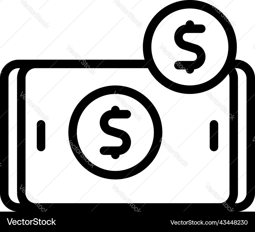 Smartphone gamer icon outline sport Smartphone gamer icon outline sport vector image